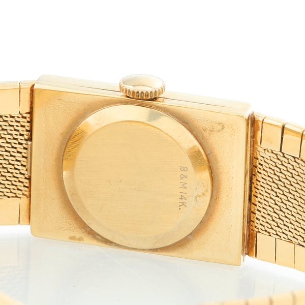 Baume & Mercier Vintage Yellow Gold Ladies Watch