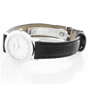 Patek Philippe Ladies Calatrava 18K White Gold Watch 4919G