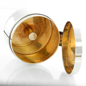 Tiffany & Co Sterling Silver Round Stamp Roll Dispenser