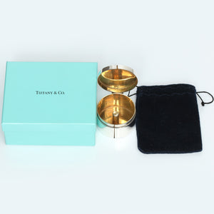Tiffany & Co Sterling Silver Round Stamp Roll Dispenser