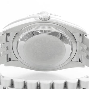 Rolex Datejust Sodalite Bezel Men's Steel Watch 116244