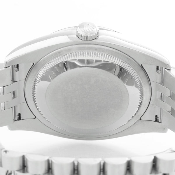 Rolex Datejust Sodalite Bezel Men's Steel Watch 116244