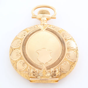 Waltham 14K Yellow Gold 16S Model 1899 Manual Pocket Watch