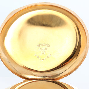 Waltham 14K Yellow Gold 16S Model 1899 Manual Pocket Watch