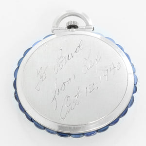 Longines Platinum Art Deco Pocket Watch