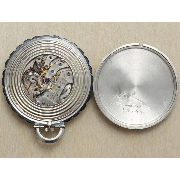 Longines Platinum Art Deco Pocket Watch