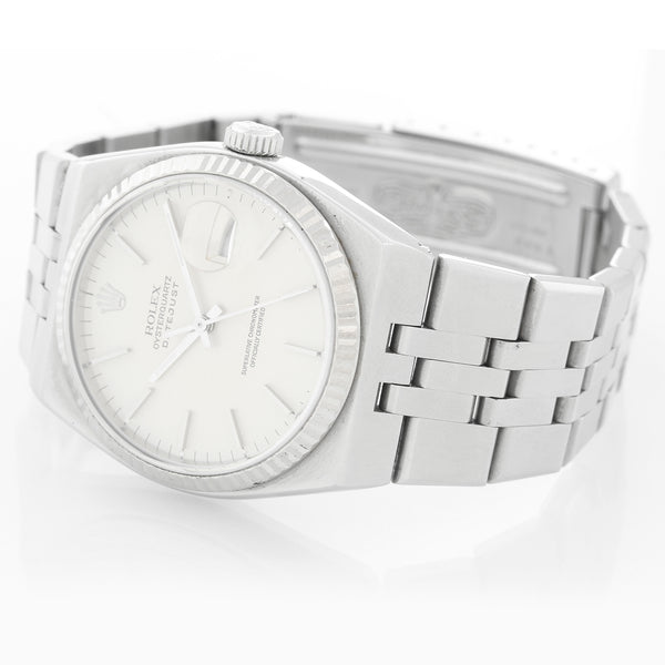 Rolex Oysterquartz Datejust Men's Stainless Steel  Watch 17014