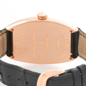 Franck Muller Crazy Hours 18K Rose Gold Men's Watch