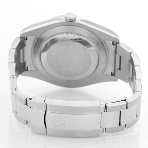 Rolex Datejust II 41mm  Blue Roman Dial Watch 116300