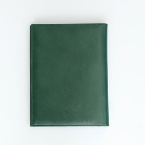 Rolex Green Leather Notepad