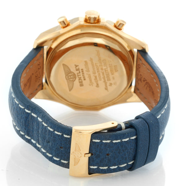 Breitling Bentley Men's 18k Yellow Gold Chronograph Watch K1336212