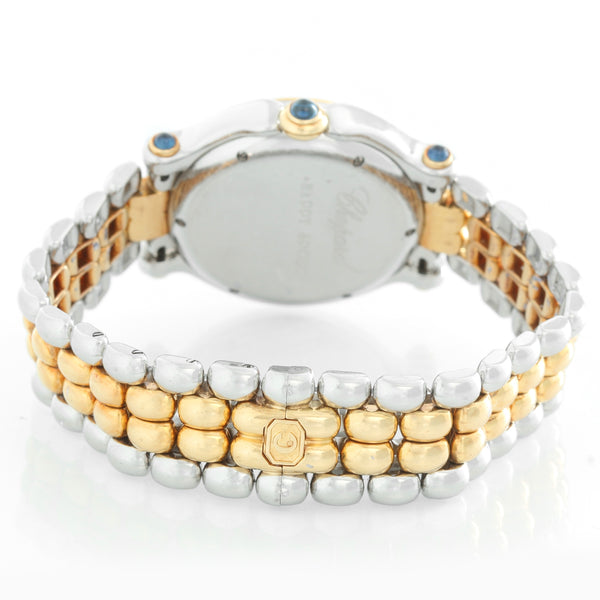 Chopard Happy Sport 18k Yellow Gold and Stainless  Steel Watch