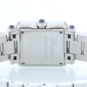 Chopard Happy Sport Ladies 5 Floating Diamonds Stainless Steel Watch 27/8894-23/11