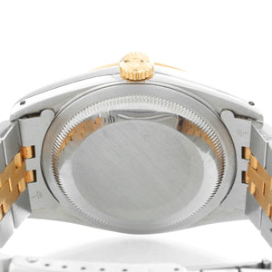 Rolex Datejust 2-Tone Men's Steel & Gold Watch 16233