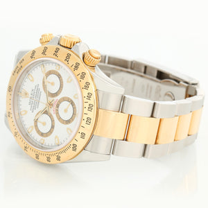 Rolex Daytona Cosmograph Men's Watch White Dial 116523