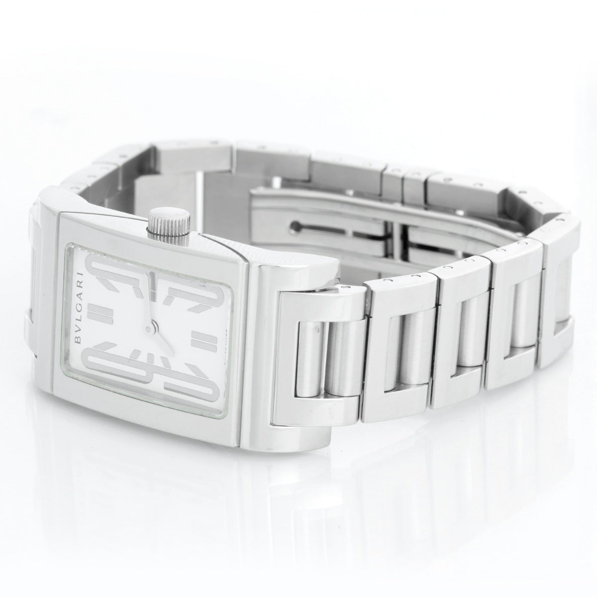 Bvlgari Rettangolo Men's Watch Bulgari RTC 495