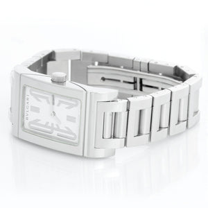 Bvlgari Rettangolo Ladies Steel Watch RT 39S