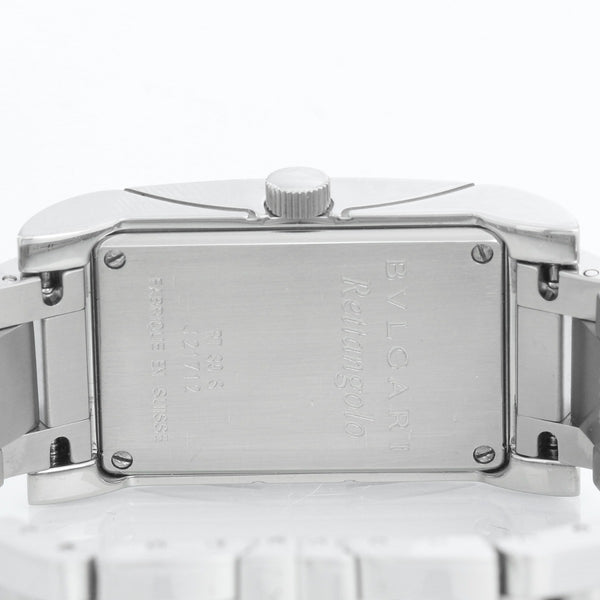 Bvlgari Rettangolo Ladies Steel Watch RT 39S