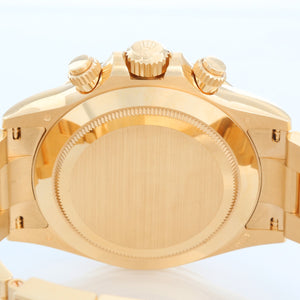 Rolex Cosmograph Daytona Yellow Gold Watch 116508
