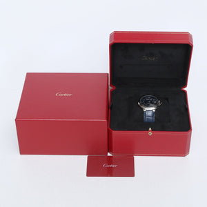 Cartier Ballon Bleu Men's 42mm Stainless Steel Automatic Blue Dial Watch WSBB0027