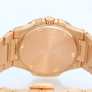 Patek Philippe & Co. 18K Rose Gold Nautilus Diamond Watch 7010 /1R