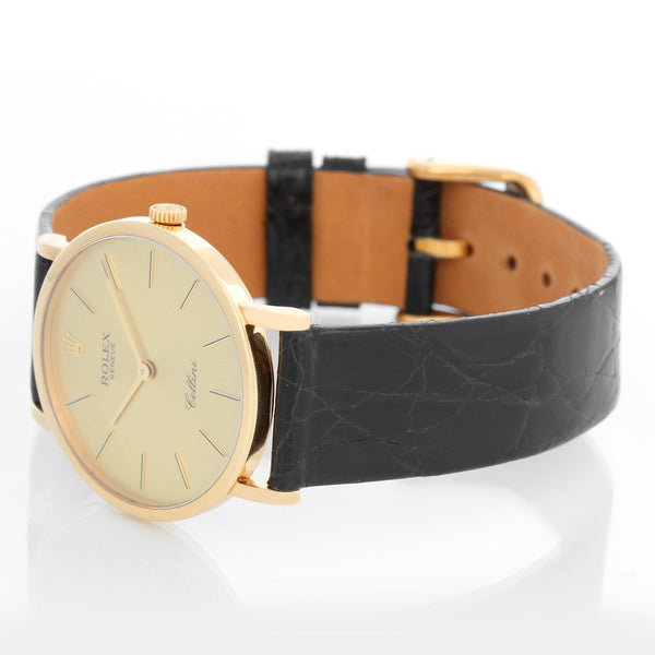 Rolex Cellini 18k Yellow Gold Men's Dress Watch 5112