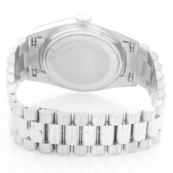 Men's Rolex President Day-Date 18K White Gold  Watch 18039