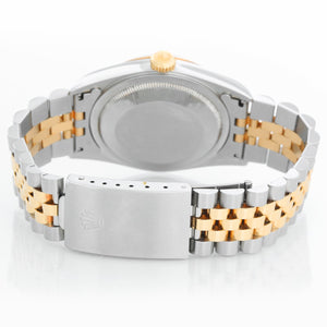 Men's Rolex Datejust Watch 16233 Champagne Jubilee Dial