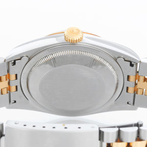 Men's Rolex Datejust Watch 16233 Champagne Jubilee Dial