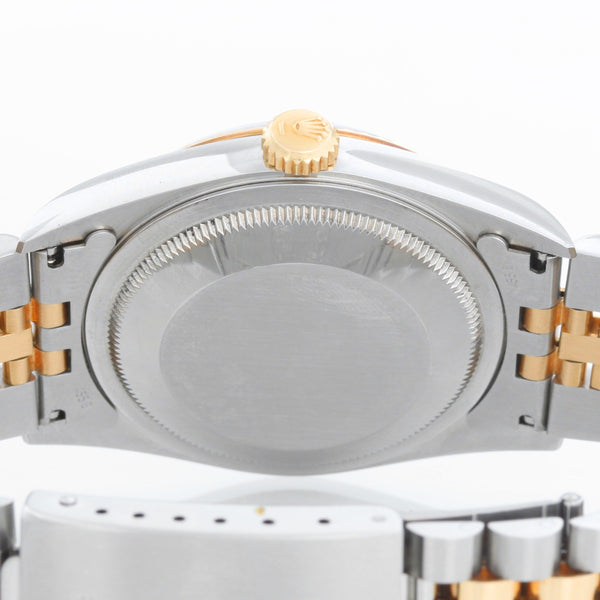 Men's Rolex Datejust Watch 16233 Champagne Jubilee Dial