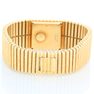 Piaget Emperador 18K Yellow Gold Bark Mens Watch