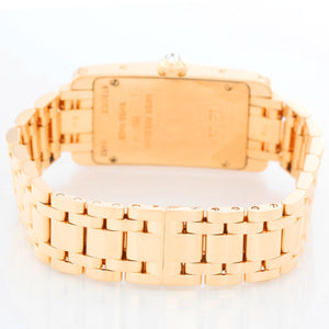 Cartier Tank Americaine Gold & Diamond Watch WB7072K2