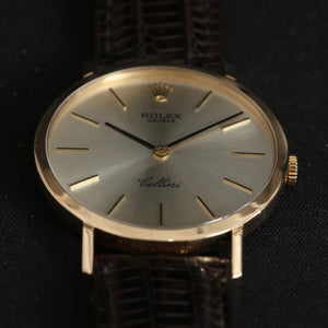 Rolex Cellini Men's 18k Yellow Gold Watch Ref. 4112