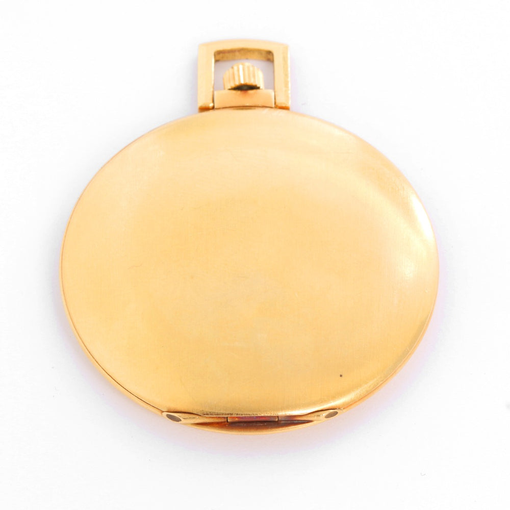 Cartier 18K Yellow Gold Pocket Watch