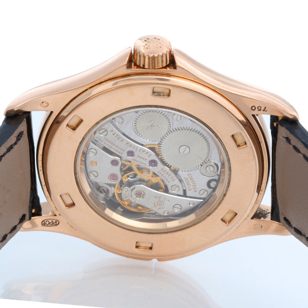 Philippe Travel Time Men's 18k Rose Gold Watch 5134 R or 5134R