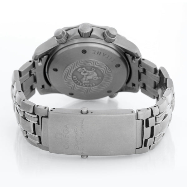 Omega Seamaster Chronograph Blue Dial Titanium Watch 2298.80.00