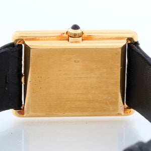 Jaeger Le Coultre  Vintage 18K Gold Square Mens Watch 6029.21