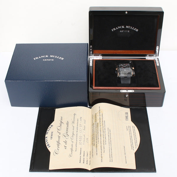 Franck Muller Cortez Conquistador Chronograph 10900 CC DT Rose Gold