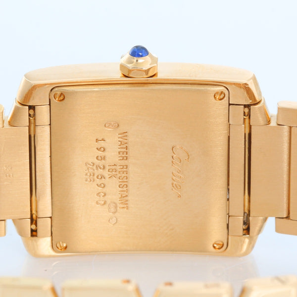 Cartier Tank Francaise Midsize Gold Unisex Watch W50014N2