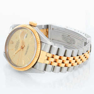 Men's Rolex Datejust 2-Tone Watch 16013