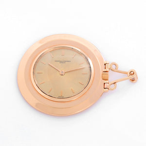 Vacheron Constantin 18K Rose Gold Pendant Pocket Watch