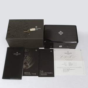 Patek Philippe Calatrava White Gold Pilot Travel Watch Ref. 5524 G