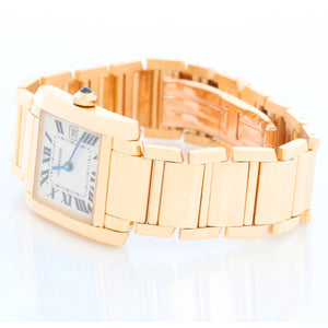 Cartier Tank Francaise Midsize Gold Unisex Watch W50014N2