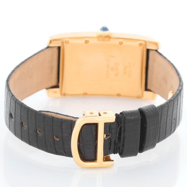 Cartier Tank Americaine (American) 18k Gold Midsize Watch 811905