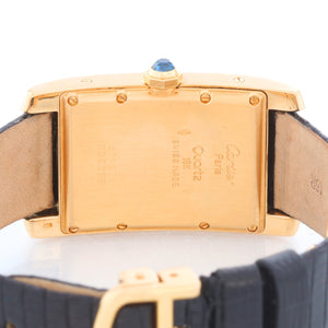 Cartier Tank Americaine (American) 18k Gold Midsize Watch 811905