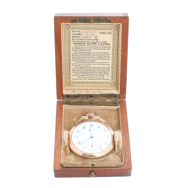 E. Howard Watch Co. Gold Filled Pocket Watch