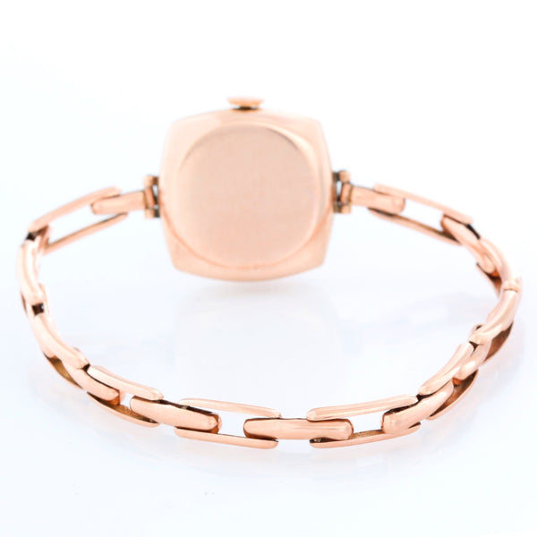 Rolex Cushion Shaped Oyster Rose Gold Watch