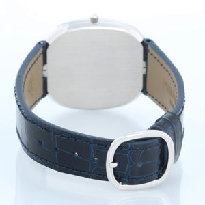 Patek Philippe Golden Ellipse Blue Platinum Men's Watch Ref 5738