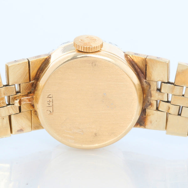 Vintage Rolex Ladies 14K Yellow Gold Watch