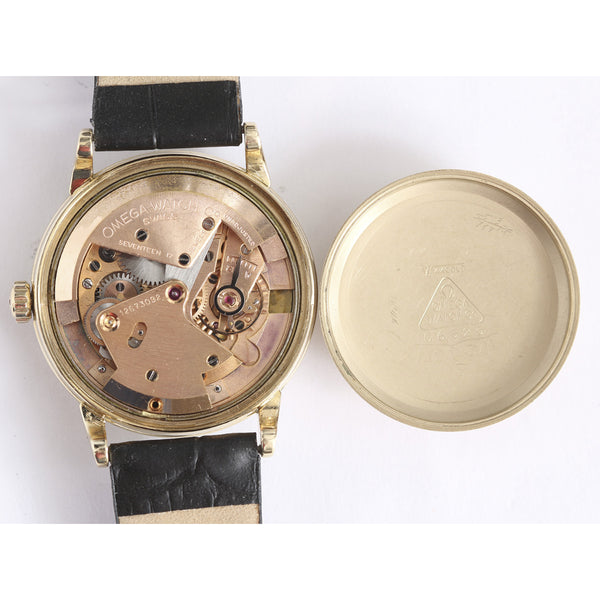 Vintage Omega 14k Yellow Gold Automatic Watch